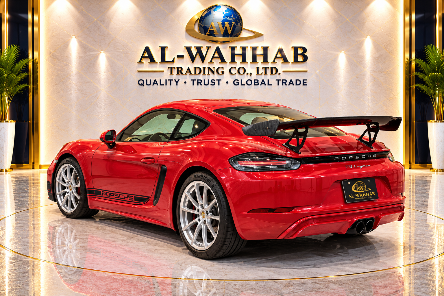 2019 PORSCHE 718 CAYMAN PDK Sport Exhaust Side Decals photo 24